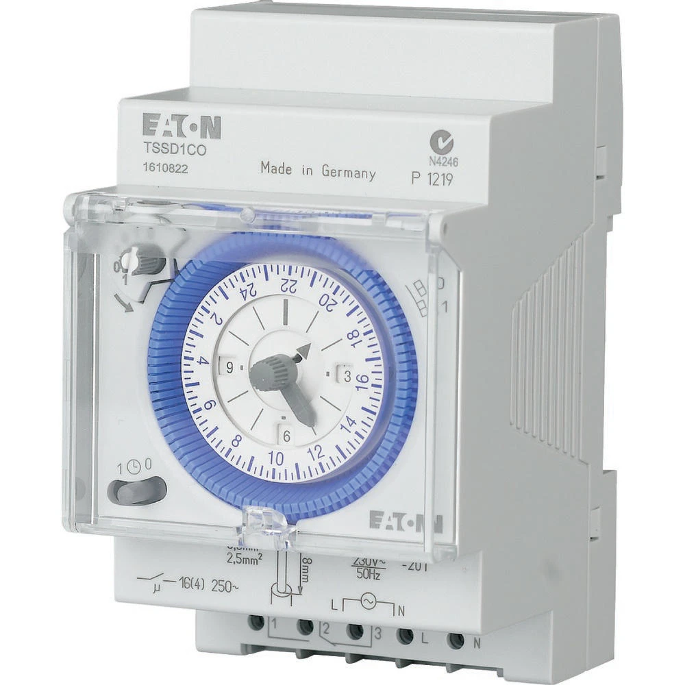 Eaton Analoge schakelklok voor paneelbouw TSSD1CO 167391 11429882