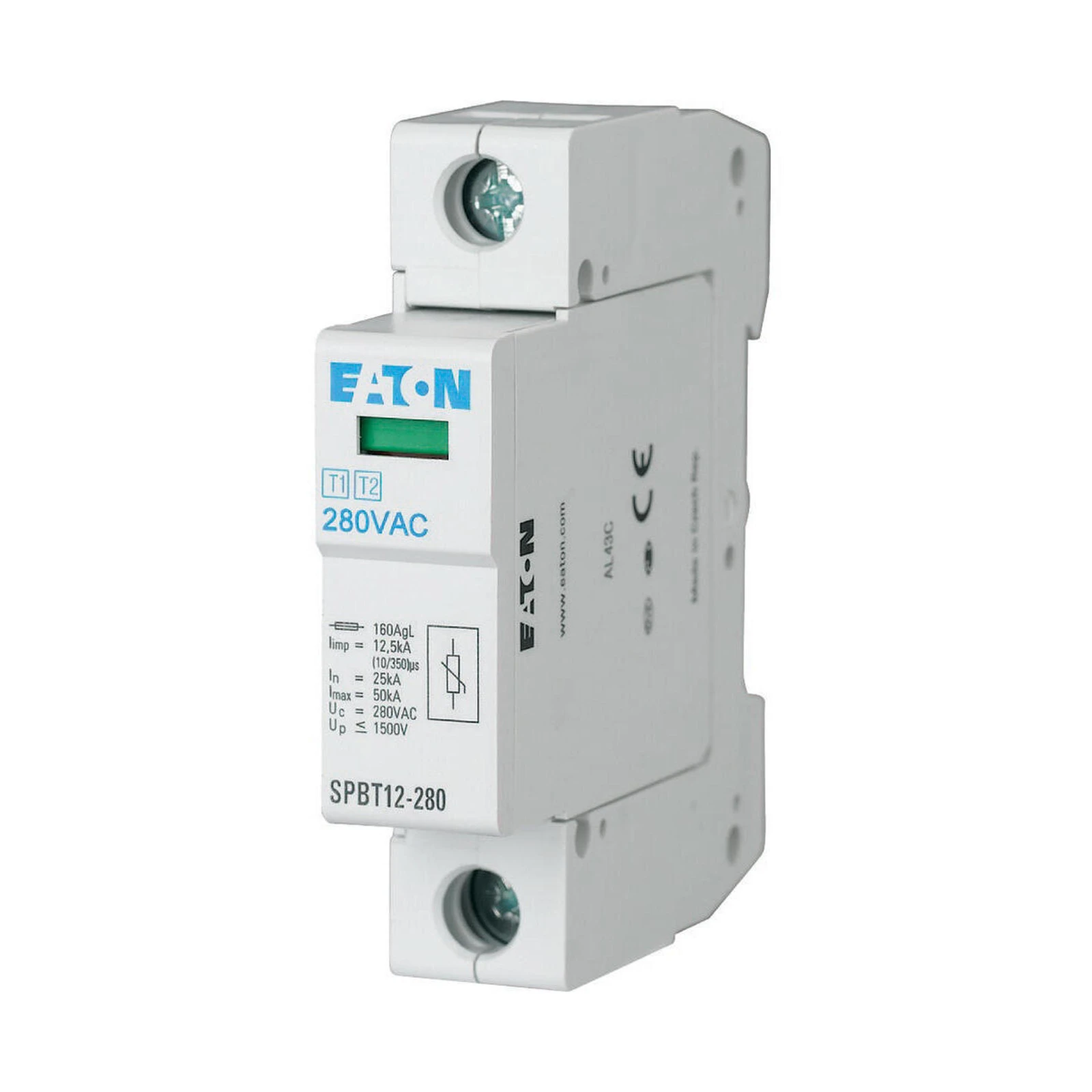 Eaton Gecombineerde afleider voor energietechniek SPBT12-280/1 158306 11431264