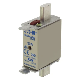 Eaton - Smeltpatroon (mes) - NH FUSE 20A 400V GG/GL SIZE 000 20NHG000B-400 11432845