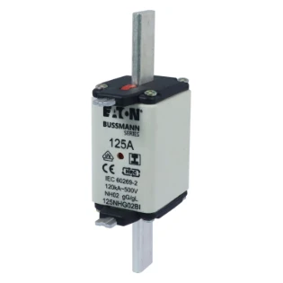 Eaton - Smeltpatroon (mes) - NH FUSE 125A 500V GL/GG SIZE 02 125NHG02BI 11434617