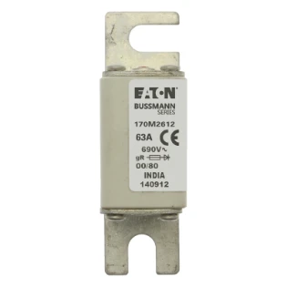 Eaton - HRC zekering - FUSE 63A 690V 00/80 GR 170M2612 11434714