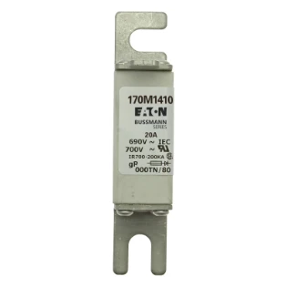Eaton - HRC zekering - FUSE 20A 690V 000TN/80 GR UC 170M1410 11434996