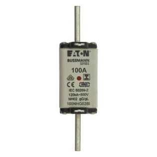 Eaton - Smeltpatroon (mes) - NH FUSE 100A 500V GL/GG SIZE 02 100NHG02BI 11436073
