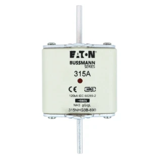 Eaton - Smeltpatroon (mes) - NH FUSE 315A 690V gG SIZE 3 315NHG3B-690 11436389
