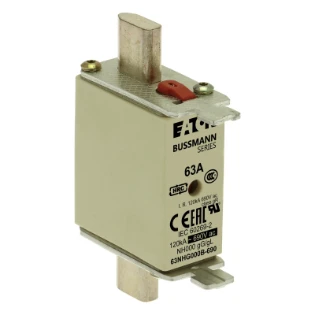 Eaton - Smeltpatroon (mes) - NH FUSE 63AMP 690V SIZE 000 GG MGL 63NHG000B-690 11438072