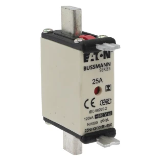 Eaton - Smeltpatroon (mes) - NH FUSE 25AMP 690V SIZE 000 GG IMGL 25NHG000BI-690 11439115