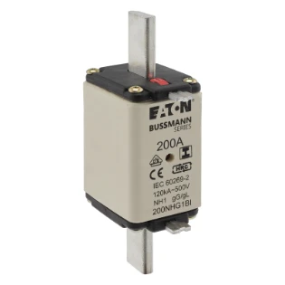 Eaton - Smeltpatroon (mes) - NH FUSE 200A 500V GL/GG SIZE 1 200NHG1BI 11440094