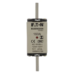 Eaton - Smeltpatroon (mes) - NH FUSE 160AMP 500V AC gG 1 DUAL IN 160NHG1BI 11441593