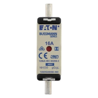 Eaton - Smeltpatroon (mes) - NH FUSE 16A 400V GG SIZE 000 16NHG000BI-400 11441634