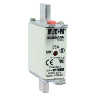 Eaton - Smeltpatroon (mes) - NH FUSE 35AMP 690V SIZE 000 GG MGL 35NHG000B-690 11441867