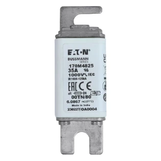 Eaton - HRC zekering - FUSE 35A 1000V 00TN/80 AR 170M4825 11443511