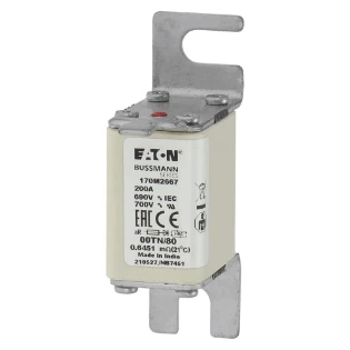 Eaton - HRC zekering - FUSE 200A 690V 00TN/80 AR UR 170M2667 11444670