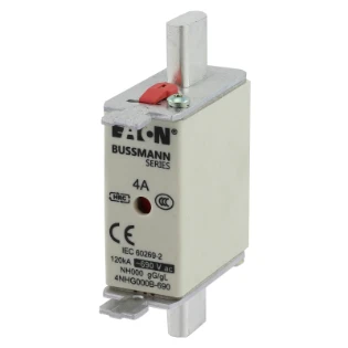 Eaton - Smeltpatroon (mes) - NH FUSE 4AMP 690V SIZE 000 GG MGL 4NHG000B-690 11445575