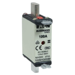 Eaton - Smeltpatroon (mes) - NH FUSE 100AMP 500V SIZE 000 GG IMG 100NHG000BI 11446185