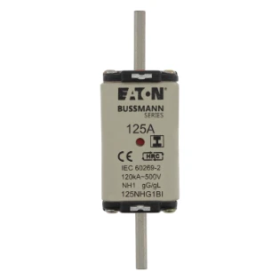 Eaton - Smeltpatroon (mes) - NH FUSE 125AMP 500V gG SIZE 1 DUAL 125NHG1BI 11446470