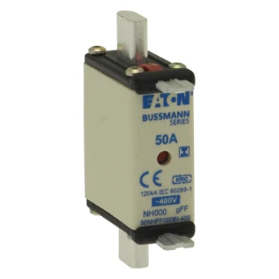 Eaton - Smeltpatroon (mes) - EATON 50Amp 400V AC GFF 000 NH FUSE 50NHFF000BI-400 11447748