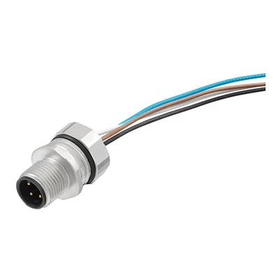 Weidmüller Ronde connector, inbouw (met kabel) SAIE-M12S-8-0.5U-FP-M16 1861180000 114480