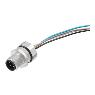 Weidmüller - Ronde connector, inbouw (met kabel) - SAIE-M12S-8-0.5U-FP-M16 1861180000 114480