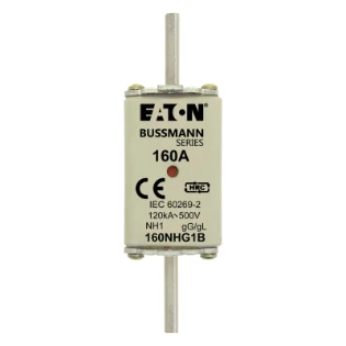 Eaton - Smeltpatroon (mes) - NH FUSE 160AMP 500V gG SIZE 1 DUAL 160NHG1B 11450070