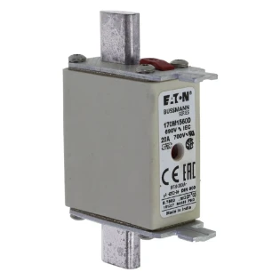Eaton - HRC zekering - FUSE 20A 690V gR DIN 000 HSDNH 170M1560D 11451308