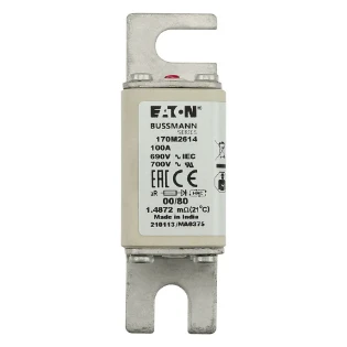 Eaton - HRC zekering - FUSE 100A 690V 00/80 AR UR 170M2614 11452362