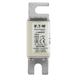 Eaton - HRC zekering - FUSE 200A 690V 00TN/80 AR UR 170M2667 11452730