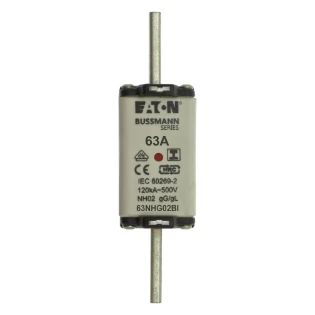 Eaton - Smeltpatroon (mes) - NH FUSE 63A 500V GL/GG SIZE 02 63NHG02BI 11452736