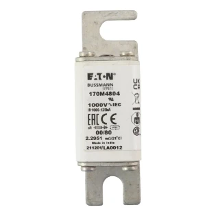 Eaton - HRC zekering - FUSE 32A 1000V 00/80 AR 170M4804 11454285
