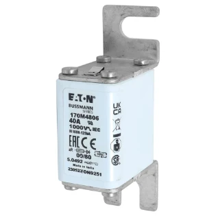 Eaton - HRC zekering - FUSE 40A 1000V 00/80 AR 170M4806 11454844