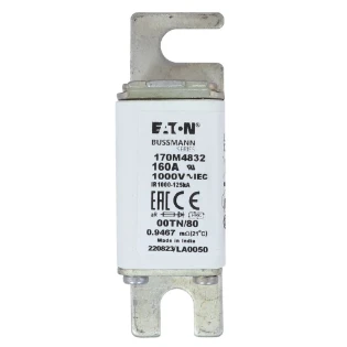 Eaton - HRC zekering - FUSE 160A 1000V 00TN/80 AR 170M4832 11455640