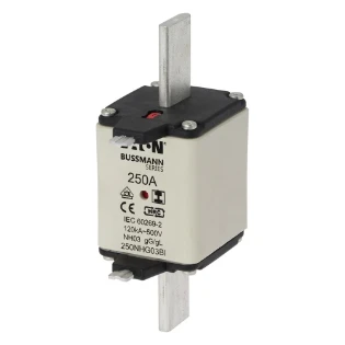 Eaton - Smeltpatroon (mes) - NH FUSE 250A 500V GL/GG SIZE 03 250NHG03BI 11456882