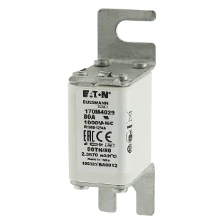Eaton - HRC zekering - FUSE 80A 1000V 00TN/80 AR 170M4829 11458607