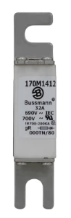 Eaton - HRC zekering - FUSE 32A 690V 000TN/80 GR UC 170M1412 11459710