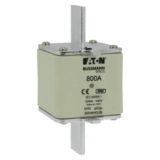 Eaton - Smeltpatroon (mes) - NH FUSE 800A 440V GG/GL SIZE 3 800NHG3B 11461526