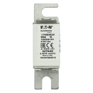 Eaton - HRC zekering - FUSE 80A 1000V 00TN/80 AR 170M4829 11461570