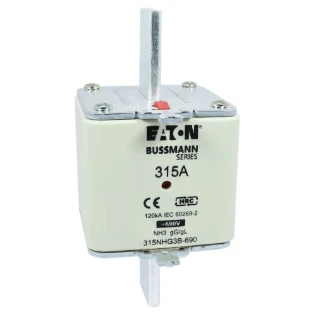 Eaton - Smeltpatroon (mes) - NH FUSE 315A 690V gG SIZE 3 315NHG3B-690 11462236