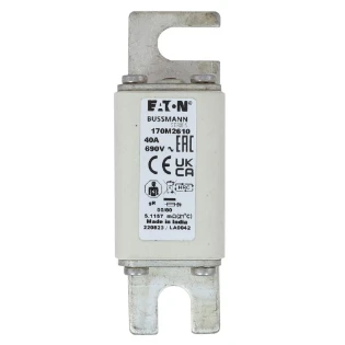 Eaton - HRC zekering - FUSE 40A 690V 00/80 GR 170M2610 11463150
