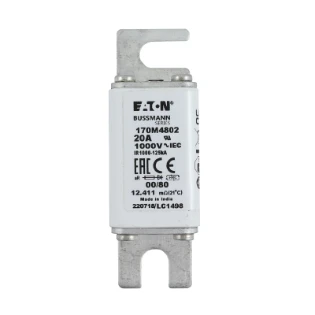 Eaton - HRC zekering - FUSE 20A 1000V 00/80 AR 170M4802 11464419