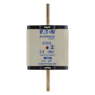 Eaton - Smeltpatroon (mes) - EATON 630Amp 400V AC GFF 3 NH FUSE 630NHFF3BI-400 11464482