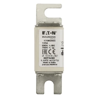 Eaton - HRC zekering - FUSE 125A 690V 00TN/80 AR UR 170M2665 11466435