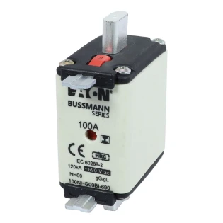 Eaton - Smeltpatroon (mes) - NH FUSE 100AMP 690V gG SIZE 00 DUAL 100NHG00BI-690 11466743