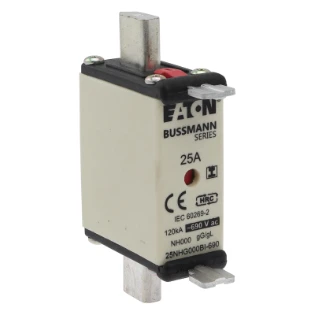 Eaton - Smeltpatroon (mes) - NH FUSE 25AMP 690V SIZE 000 GG IMGL 25NHG000BI-690 11467006
