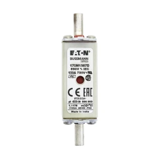 Eaton - HRC zekering - FUSE 100A 690V aR DIN 000 HSDNH 170M1567D 11470677