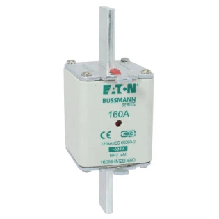 Eaton - Smeltpatroon (mes) - NH FUSE 160AMP 690V AM SIZE 2 DUAL 160NHM2B-690 11473880