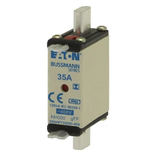 Eaton - Smeltpatroon (mes) - EATON 35Amp 400V AC GFF 000 NH FUSE 35NHFF000BI-400 11476832