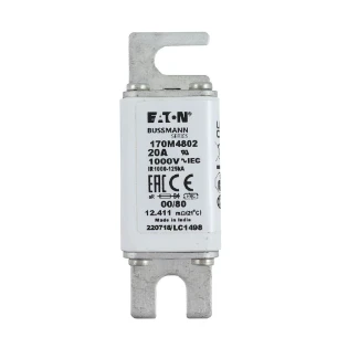 Eaton - HRC zekering - FUSE 20A 1000V 00/80 AR 170M4802 11476863