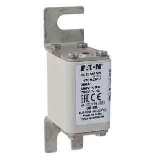 Eaton - HRC zekering - FUSE 200A 690V 00/80 AR UR 170M2617 11478557