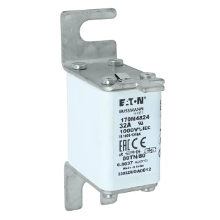 Eaton - HRC zekering - FUSE 32A 1000V 00TN/80 AR 170M4824 11481618