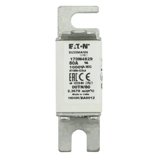 Eaton - HRC zekering - FUSE 80A 1000V 00TN/80 AR 170M4829 11482258