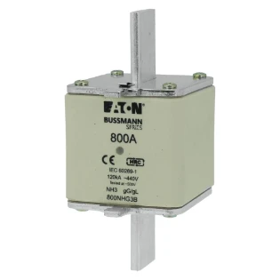 Eaton - Smeltpatroon (mes) - NH FUSE 800A 440V GG/GL SIZE 3 800NHG3B 11482837